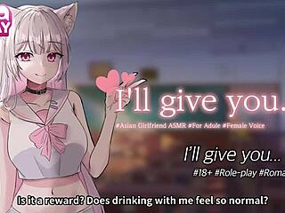 Korean ria 18 plays naughty roleplay begging for cock in english subbed voice