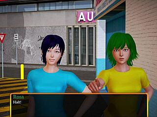 My big titted brunette makes my heart pound in this game