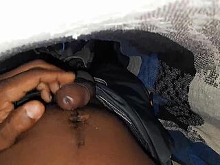 watch this big monster cock jerk off method with no privacy