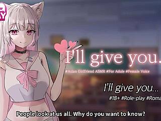 Korean ria 18 plays naughty roleplay begging for cock in english subbed voice