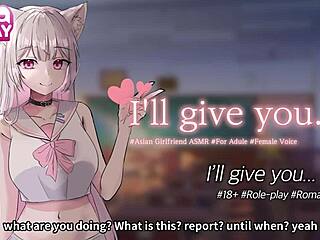 Korean ria 18 plays naughty roleplay begging for cock in english subbed voice