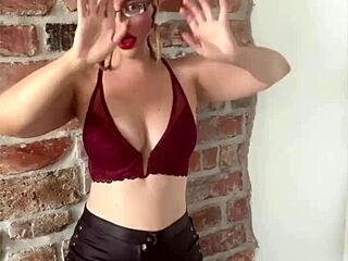 sissy doll waits for her commands