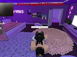 sexy girl tries so hard to please me with her mouth n ride... roblox