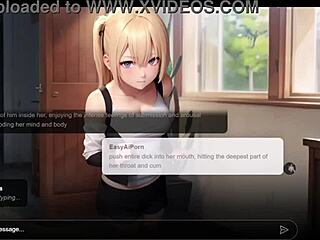 hot blonde teen neighbor gets hard fucked, blown, and creampied in ai erotic tale