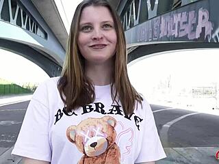 german scout picks up skylar sweet for first anal casting in berlin 🍑💦🔥