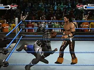 marrisa wrestles john morrison in intense fetish match