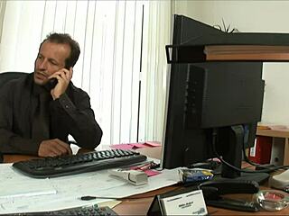 Mya Diamond horny secretary rides monster cock cowgirl gagging deepthroat before anal cumshot facial 😈💦