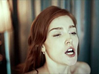 jia lissa's horny redhead femdom date features rough 69 creampie fucking cum in mouth and face sitting