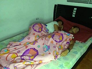 hermanastro fucks me rough next to stepparents' rooms!! 😈