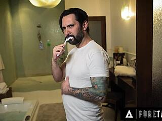 homeless bride victoria voxxx tricks married man into pussy worship at wedding