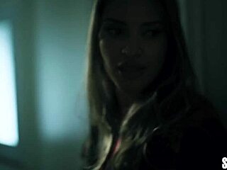 Petite maya woulfe licks gizelle blanco's pussy as new lesbian teen lovers