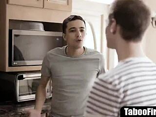 yo those vile step-sons fixing depressed stepmom's blues with hardcore dp 😈🍆💦