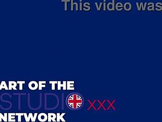 blonde british student teases her curvy body flashing long hair homemade