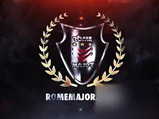 Tiffani Madison Tempts in Blue Bikini Riding Rome Majors Thick BBC