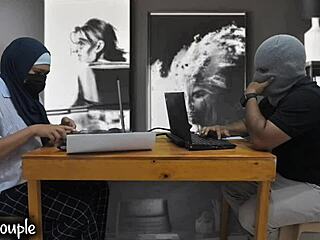 damn real orgasm caught on cam during home office break with wet pussy fingering voyeur style 😏🔥