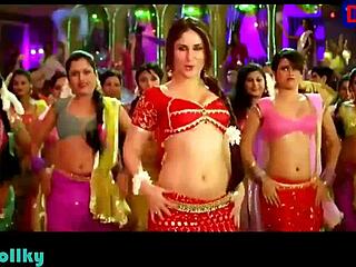 Kareena's Massive Tits and Deep Navel Tease