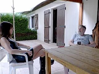 Producer Pounds Colombian Housekeeper Anal with Trio Squirt Doggystyle Cowgirl