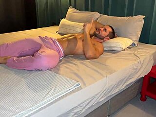 naughty couple double teams big booty latina maid's pussy in voyeur threesome