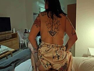 Madura Argentina Rides Client's Bare Cock Raw on Halloween!