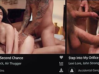 anna claire clouds and lumi ray unwind off-duty with intense scissoring action