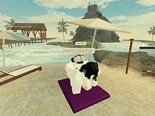 roblox slut rides big ass cowgirl 🍑💦🔥 wet deepthroat