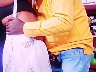 desi housewife fucks tailor with steamy telugu dirty talk 😈🔥