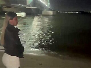 Wife Fucks Stranger on Beach While Hubby Watches in Humiliation