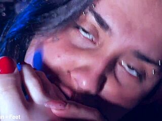 mmm rotten venus, your tickling on bia's perfect bound feet feels so naughty