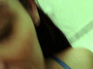 Sexy married brazilian cheats with stepson creampie flooding her juicy pussy deep