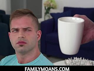 Step Mom's Boobies Boost Confidence In Taboo Family Fuck Fest.