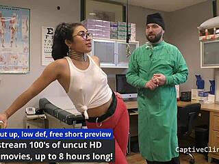 strangers in the night jasmine rose curly glasses nurse heels patient deepthroat gag