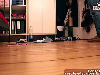 i caught my skinny german teen friend masturbating then fucked her hard