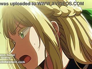 😈 Anime hentai girl begs for doggystyle creampie and big tits bounce 👅💦