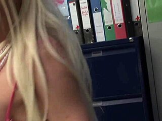 cindy behr the slutty boss hires temps to fuck her wet secretary pussy at work