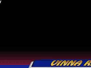 stunning czech brunette fingers juicy puffy pussy with dildo in lingerie heels