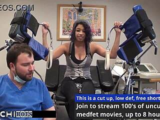 human guinea pig phoenix rose screams from mandatory hitachi orgasms by doctor tampa!