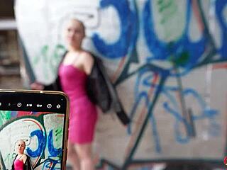 german scout picks shy tiny dasha for first rough casting fuck 😱🍆