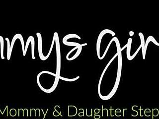 kit mercer grinds wet pussy on stepdaughter's face scissoring