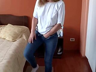 stepmom masturbates with stepson over porn then begs for anal