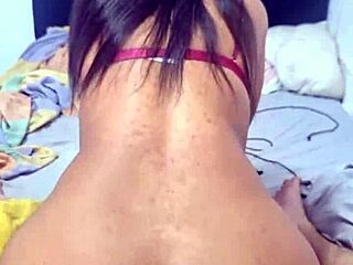 Watch This Big-Ass Latina Teen Gape Her Anus Wide On Rough Anal Cowgirl Ride!