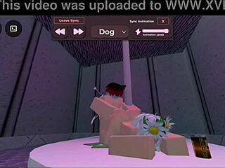 met this dirty slut bitch on roblox now rough hardcore sex