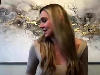 Tall Blonde MILF JJ Model Seduction Debut