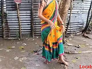 wanna see bengali bride raini bent over for outdoor doggy anal pounding?