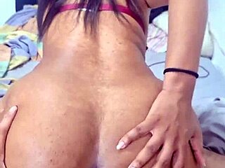 Watch This Big-Ass Latina Teen Gape Her Anus Wide On Rough Anal Cowgirl Ride!