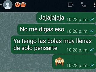 heating up my latina gf on whatsapp ends with her sexy ass bounces! 🍑💥