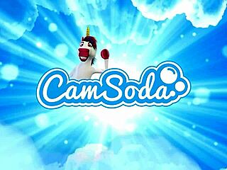 busty teen strokes wet pussy and ass with huge natural tits