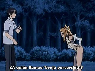 وحوش الساحرات حلقة 1 مغامرة أنمي هينتاي مترجم إسباني