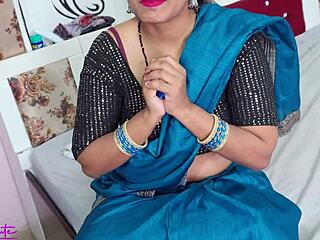 RavinaDesi loves buttplug in tight ass as devar fucks her hard doggystyle cowgirl creampie hindi dirty talk