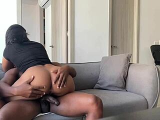 Big Ass Brunette Nysdel Cums Hard Riding BBC in Homemade Session