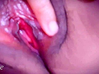 Filipina's huge natural tits squirt in solo rip lingerie masturbation